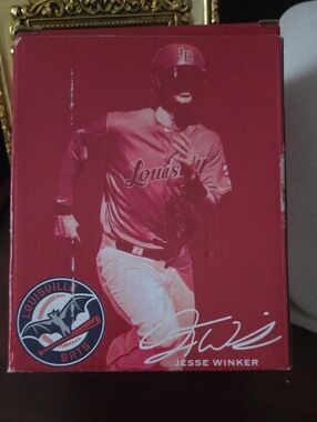 Jesse Winker Louisville BATS Budweiser Commemorative Stein